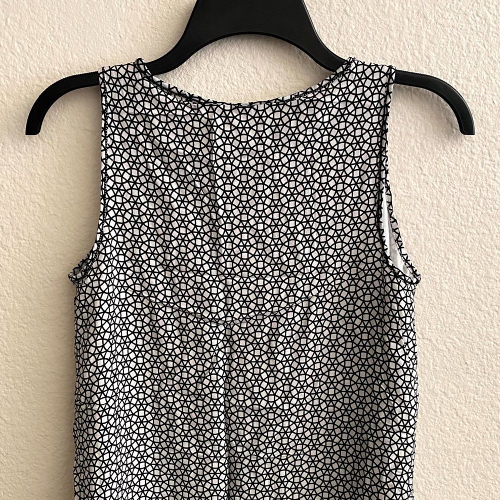 Studio M sz:xs Black & White Contrast Shift Dress - Picture 8 of 11